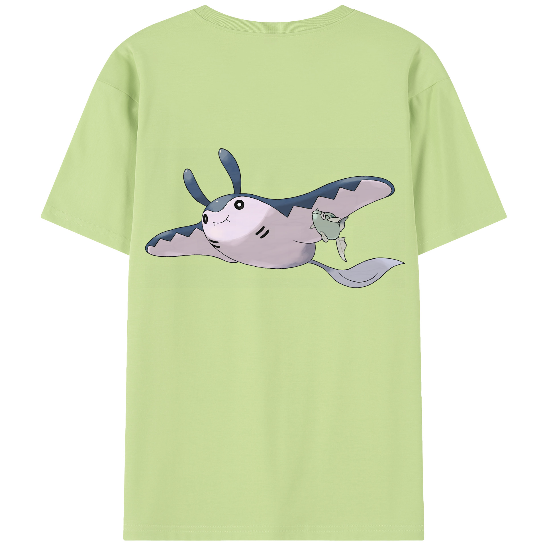 （画像用） ポケットモンスター Pokémon 綿100％半袖Tシャツ（背面プリント）
